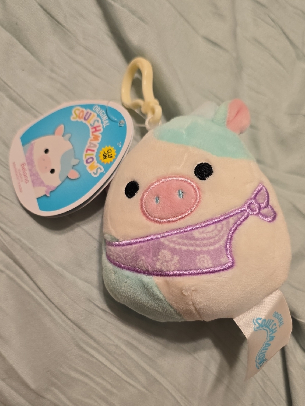 Belana Clip Cow Squishmallow